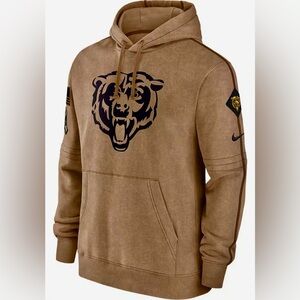 Chicago Bears Salute to Service Hoodie XXL, NWT